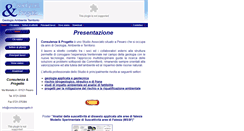 Desktop Screenshot of consulenzaeprogetto.it