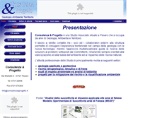 Tablet Screenshot of consulenzaeprogetto.it
